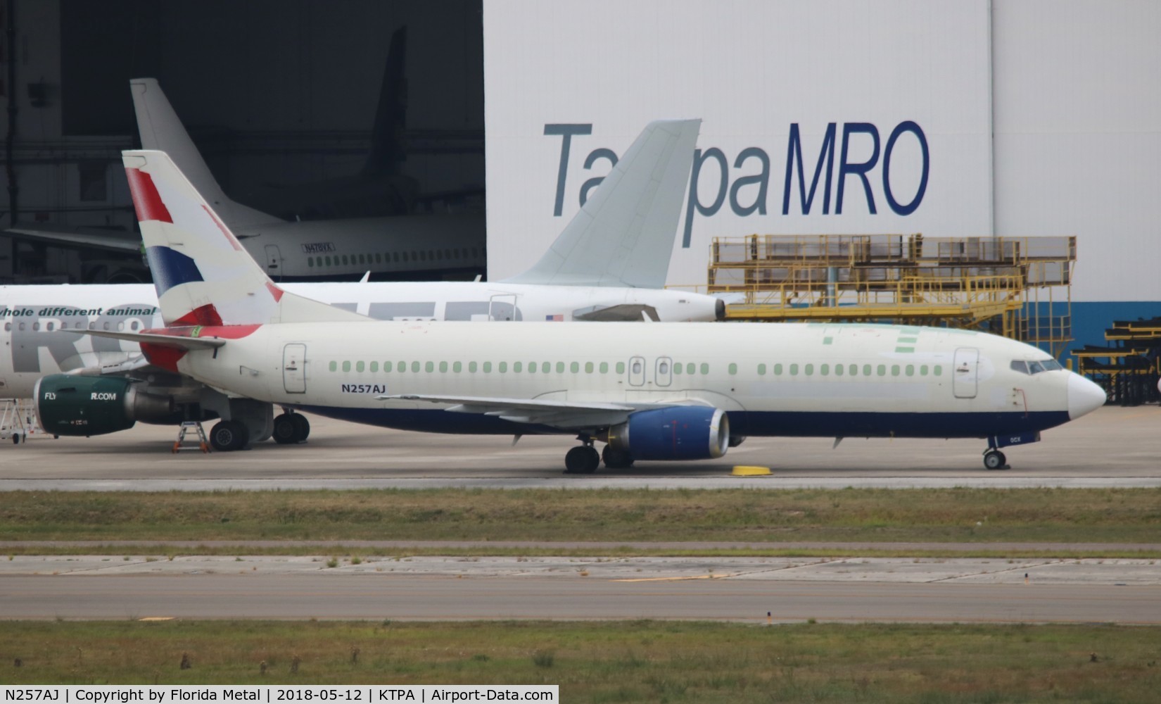 N257AJ, 1993 Boeing 737-436 C/N 25857, TPA 2018