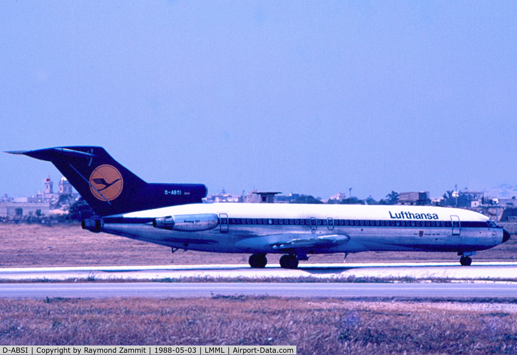 D-ABSI, 1974 Boeing 727-230 C/N 20789, B727 D-ABSI Lufthansa