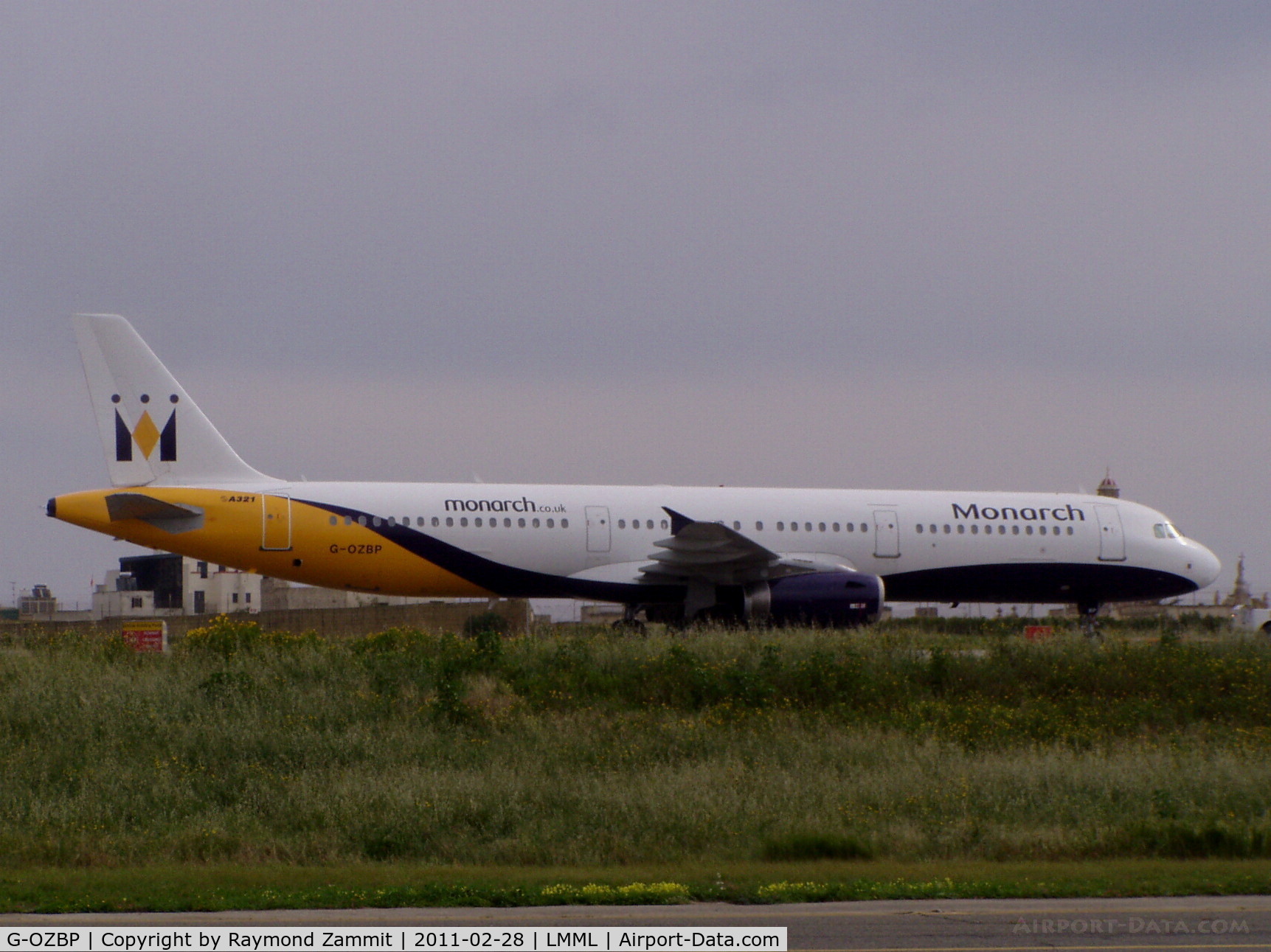 G-OZBP, 2001 Airbus A321-231 C/N 1433, A321 G-OZBP Monarch Airlines