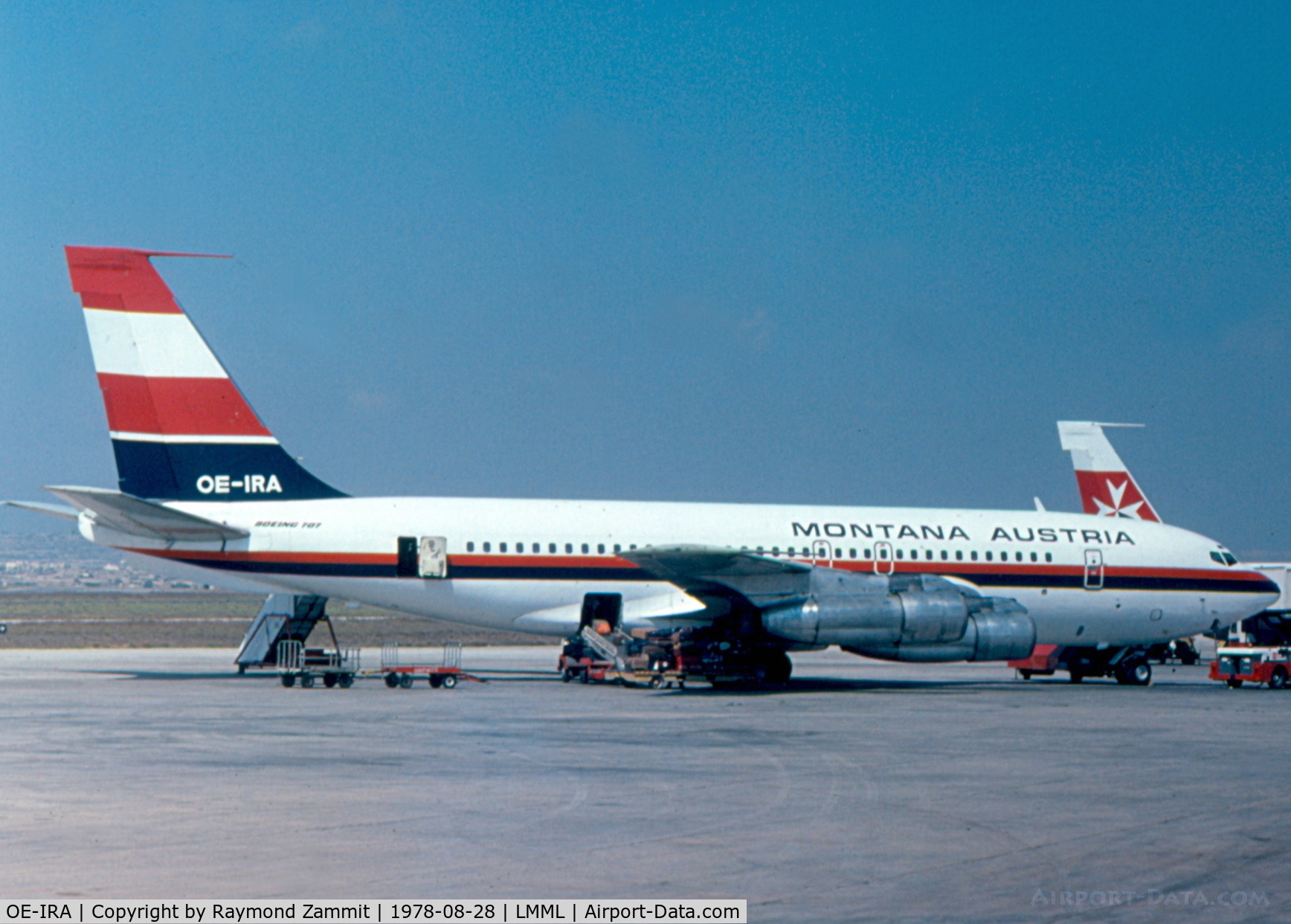 OE-IRA, 1961 Boeing 707-138B C/N 18068, B707 OE-IRA Montana Austria