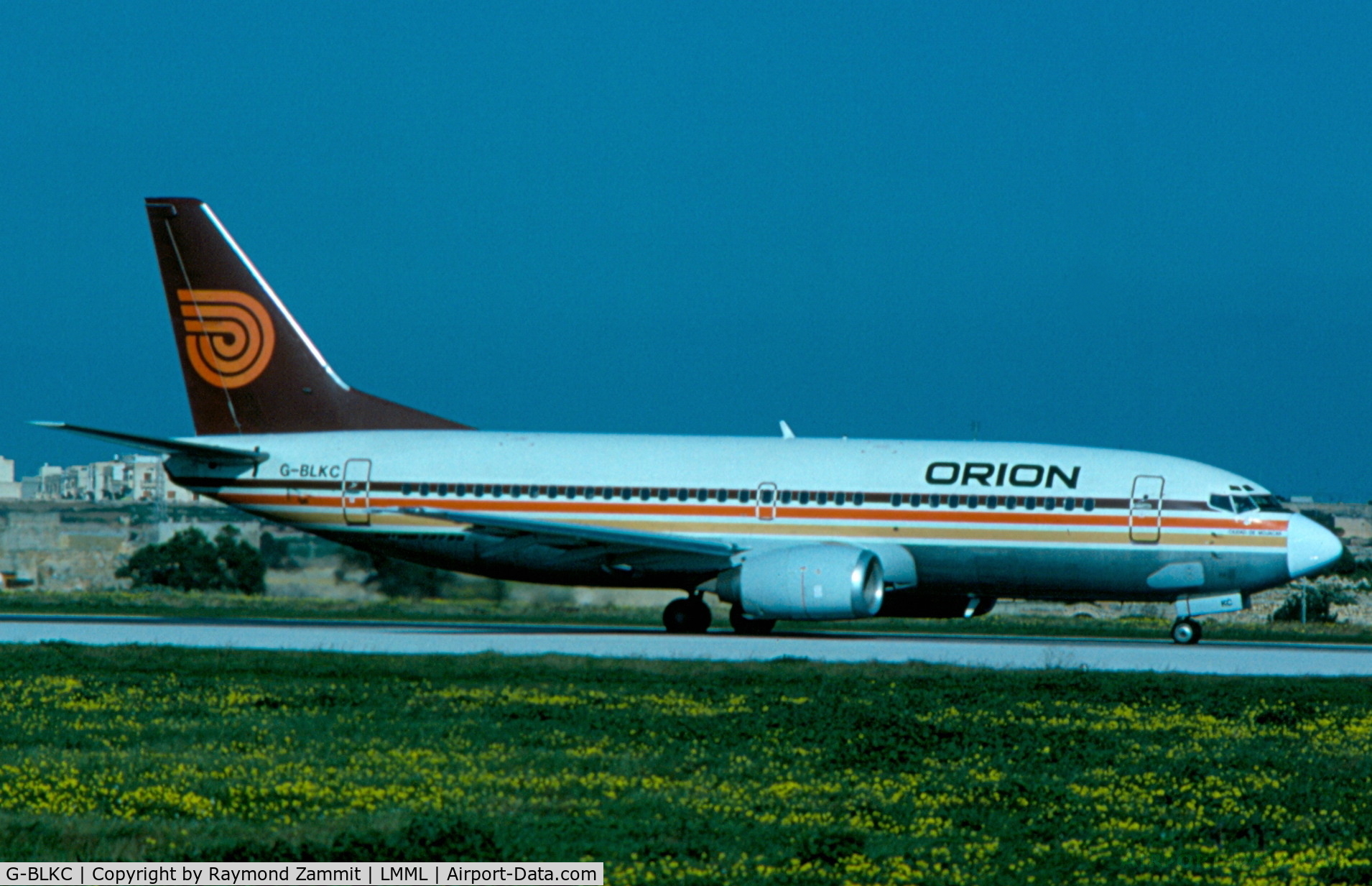 G-BLKC, 1985 Boeing 737-3T5 C/N 23061, B737-300 G-BLKC Orion Airways