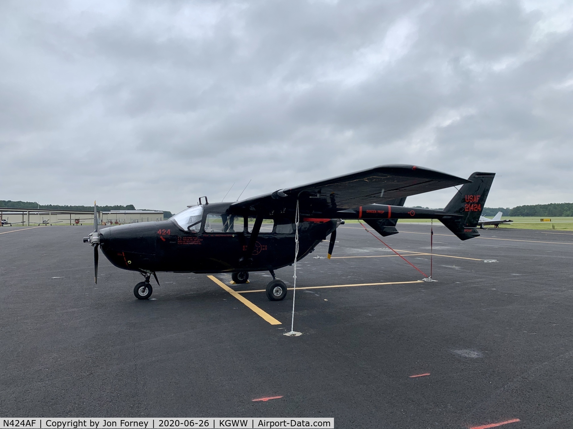 N424AF, 1967 Cessna O-2A Super Skymaster C/N 337M-0130, O-2A