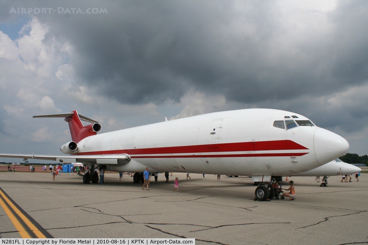 N281FL, 1969 Boeing 727-225F C/N 20153, Pontiac 2010