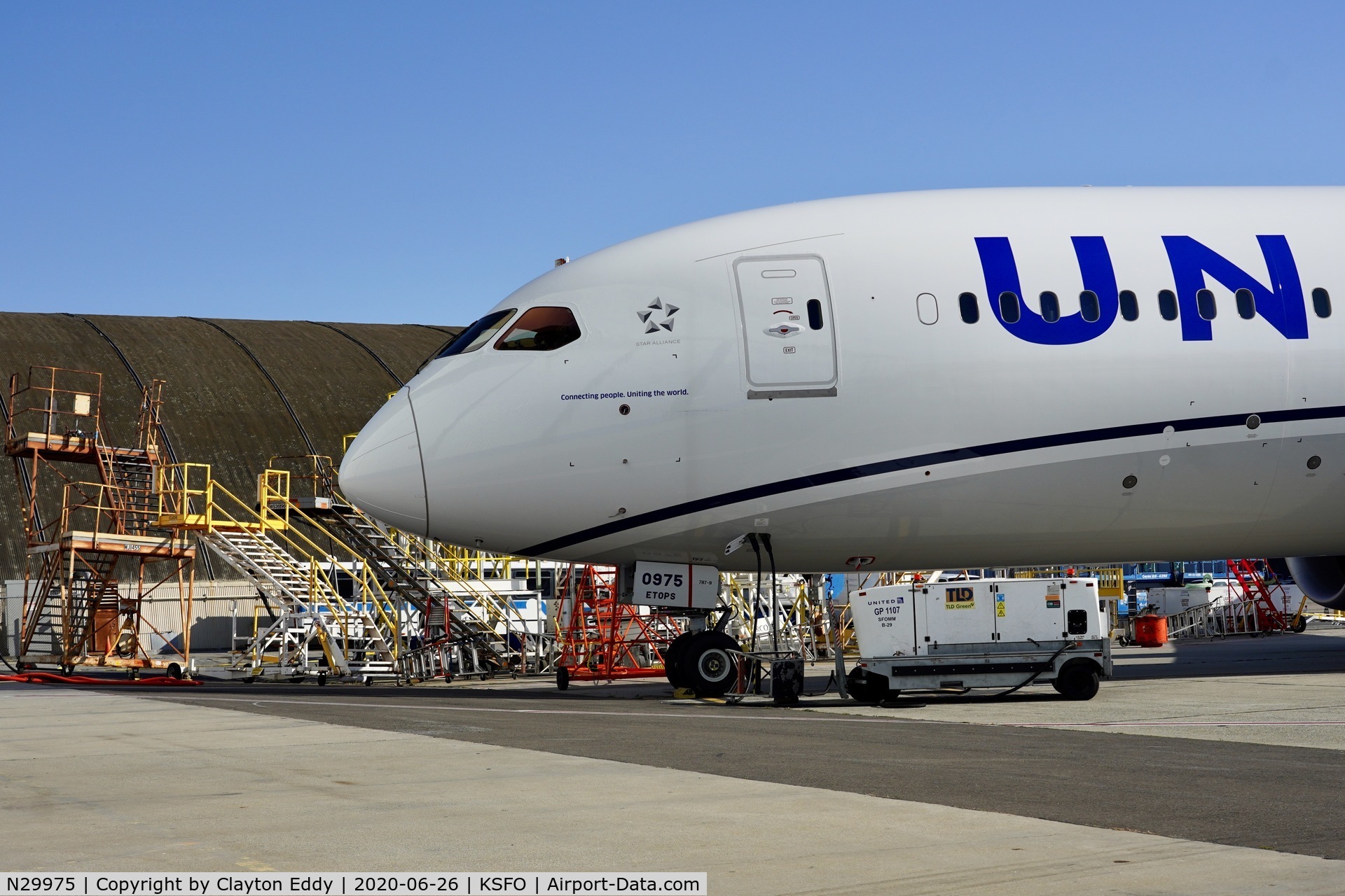 N29975, 2020 Boeing 787-9 Dreamliner C/N 66134, SFO 2020.