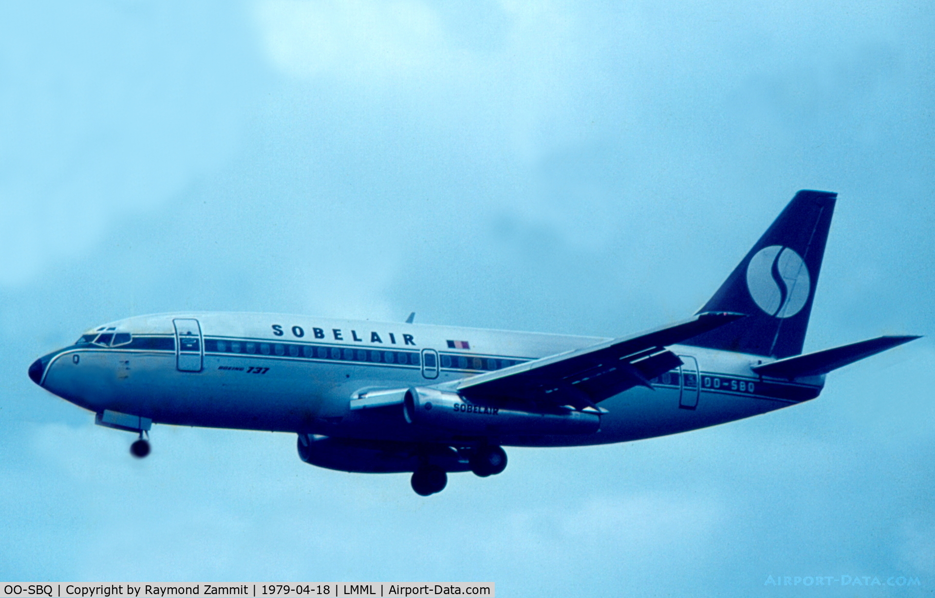 OO-SBQ, 1978 Boeing 737-229 C/N 21596, B737-200 OO-SBQ Sobelair