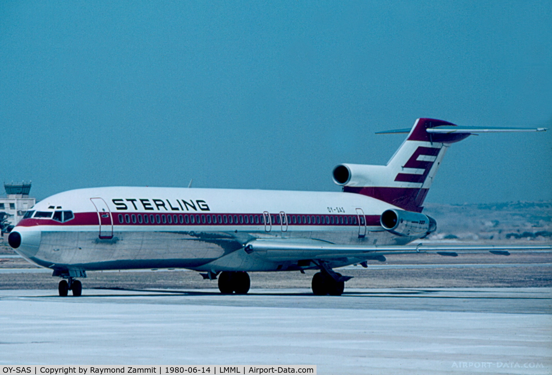 OY-SAS, 1973 Boeing 727-2J4 C/N 20765, B727 OY-SAS Sterling