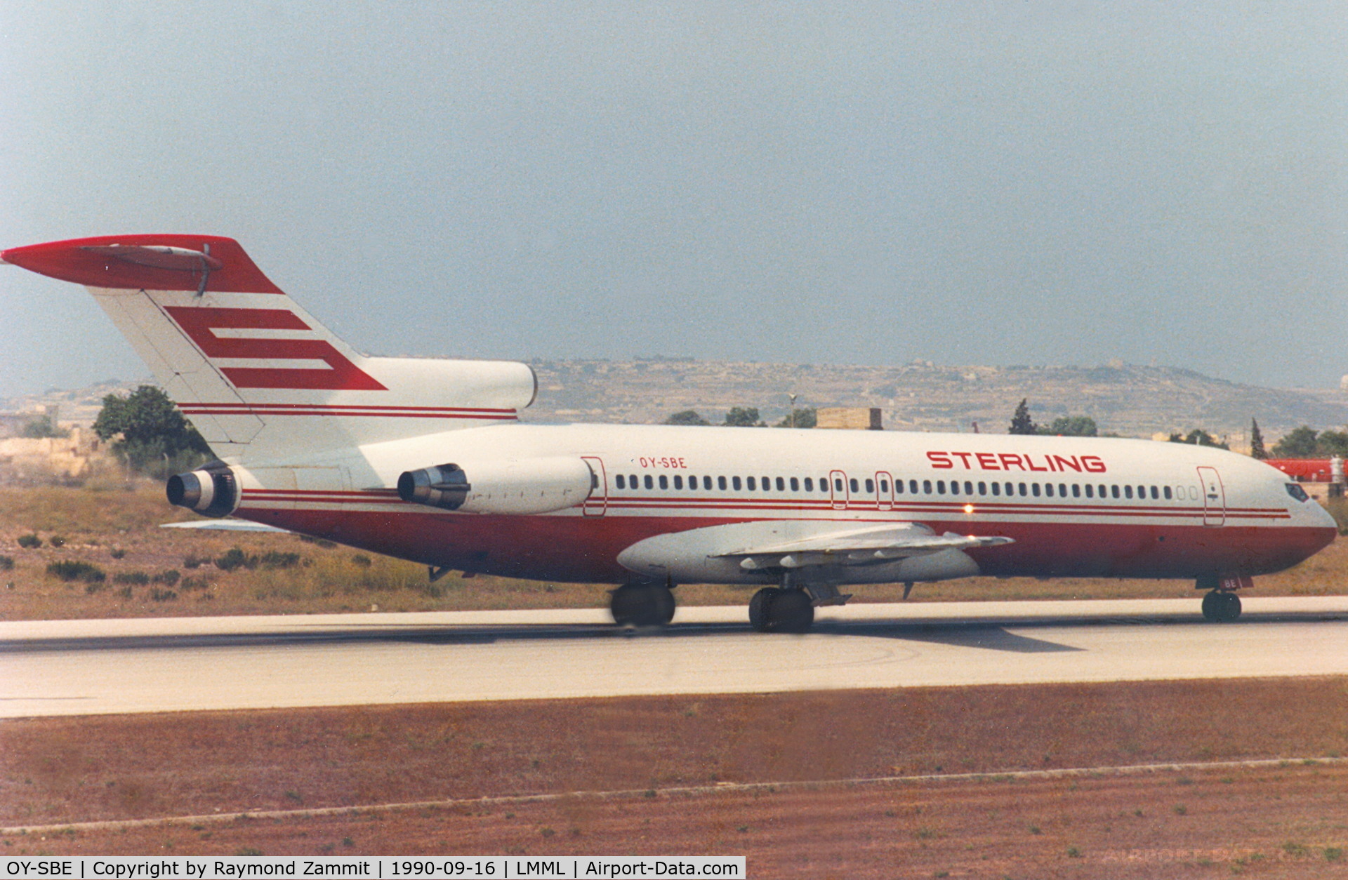 OY-SBE, 1980 Boeing 727-2J4 C/N 22079, B727 OY-SBE Sterling
