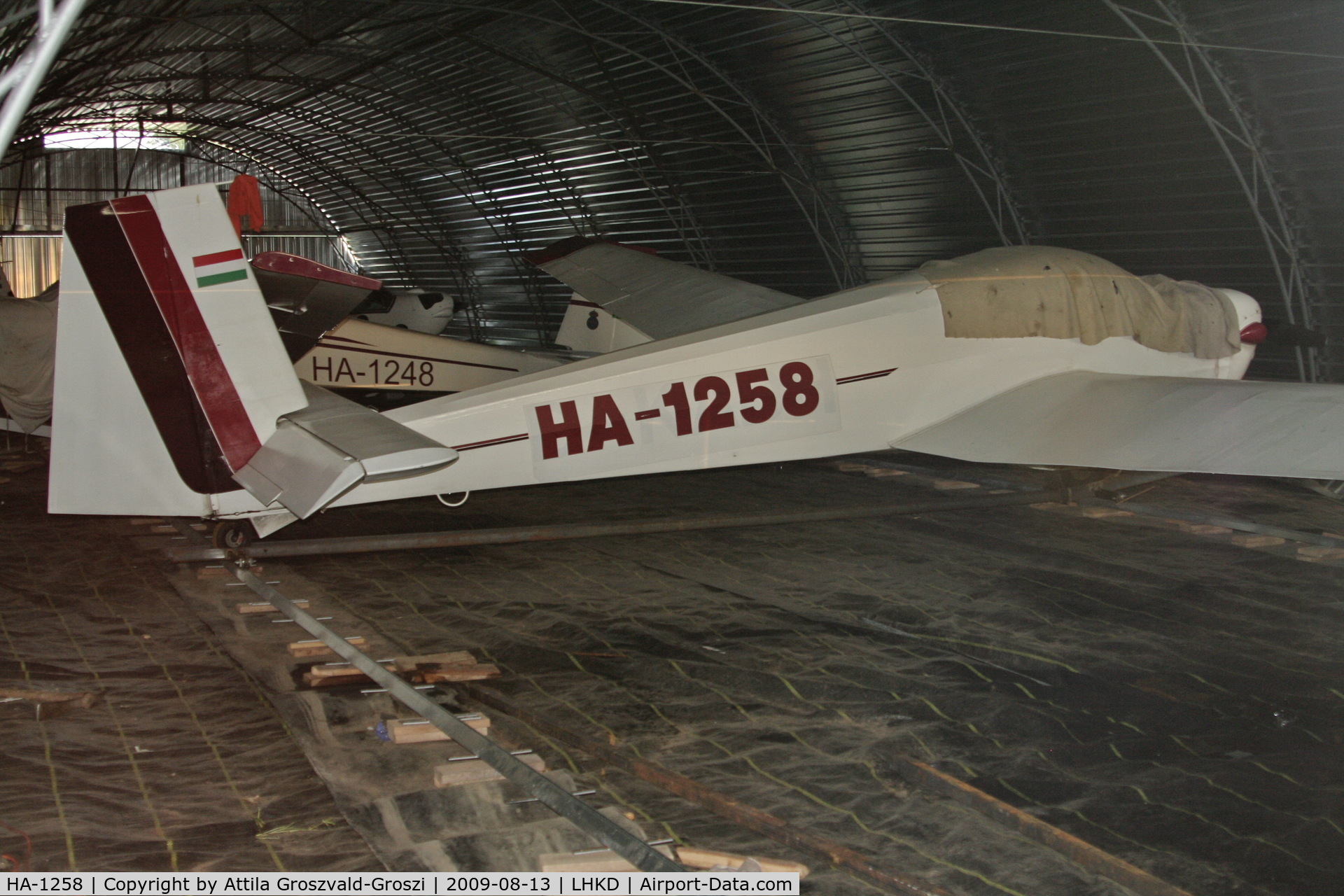 HA-1258, Scheibe SF-25B Falke C/N 46131, LHKD- Kecskéd Airfeld, hungary