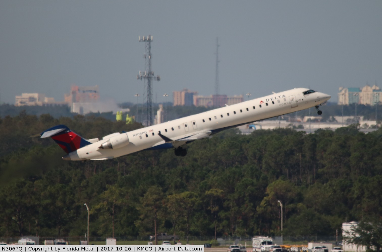 N306PQ, 2014 Bombardier CRJ-900LR (CL-600-2D24) C/N 15306, MCO 2017