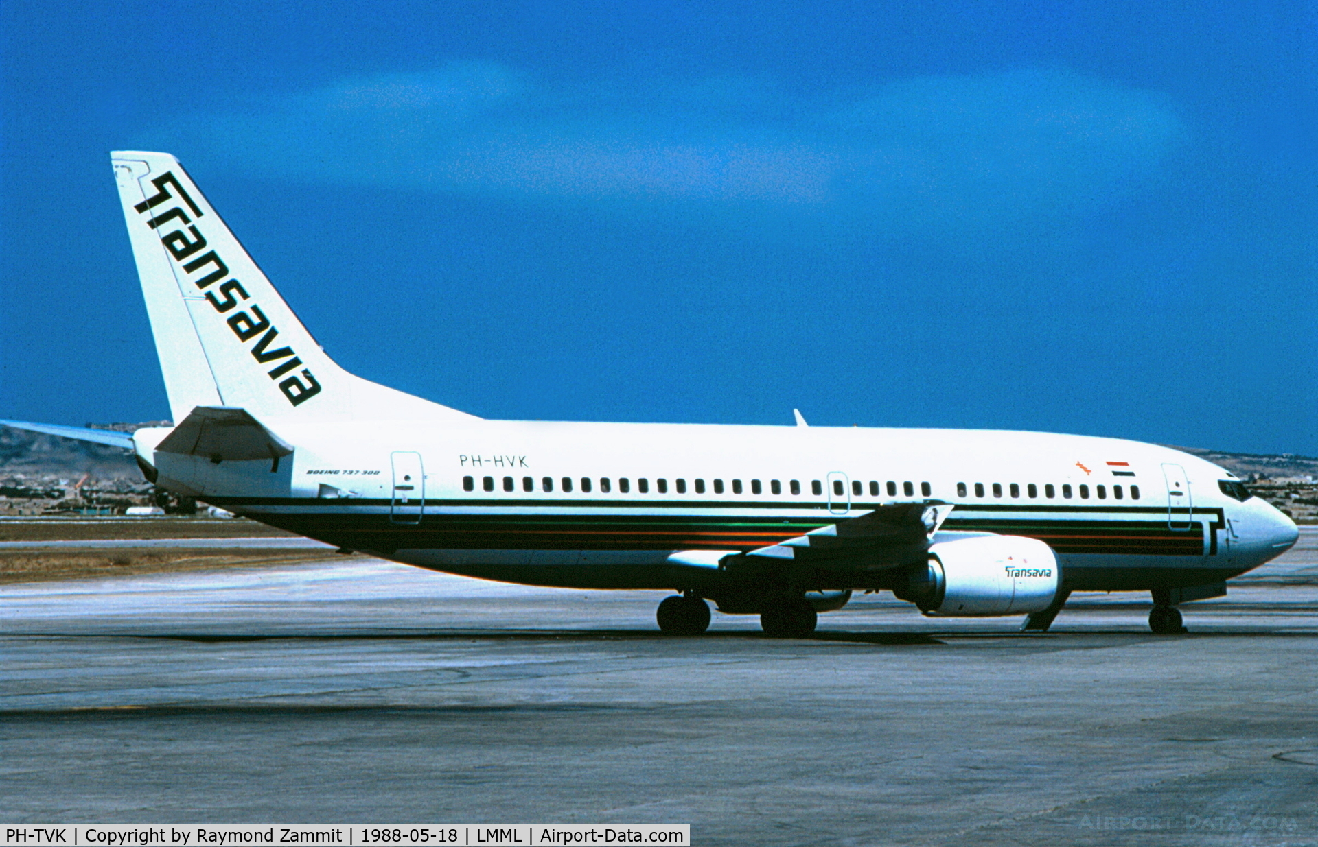PH-TVK, 1969 Boeing 707-329C(TCA) C/N 20198, B737-300 PH-TVK Transavia Holland
