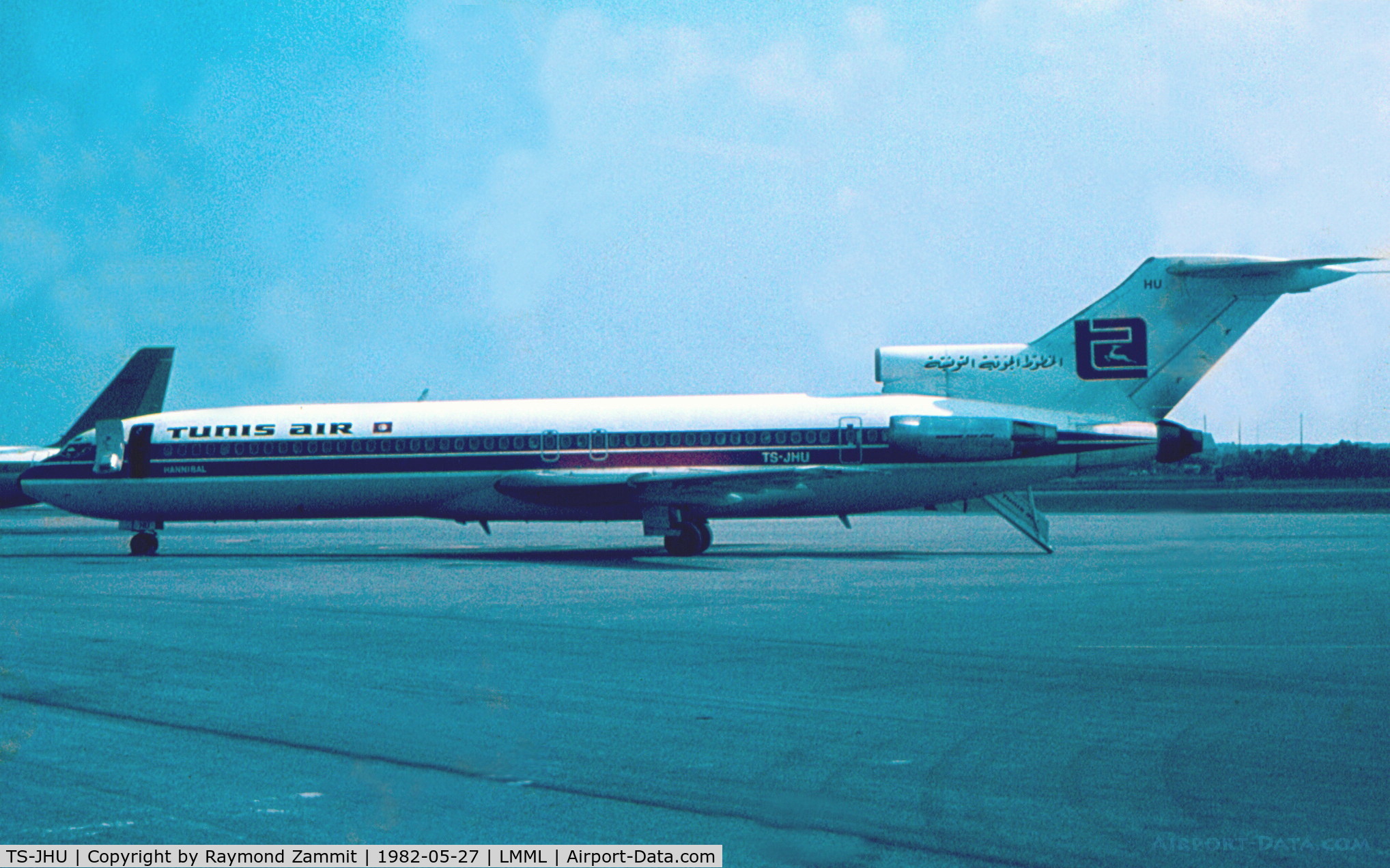 TS-JHU, 1977 Boeing 727-2H3 C/N 21318, B727 TS-JHU Tunisair
