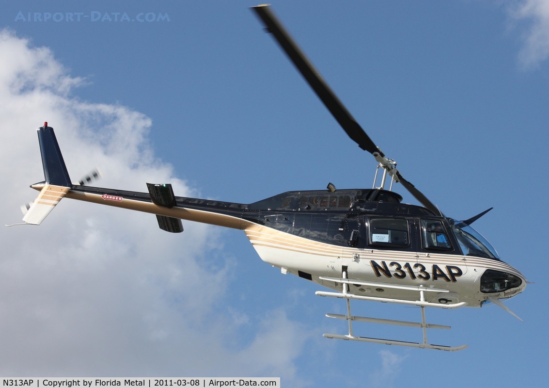 N313AP, 1981 Bell 206B JetRanger C/N 3471, Heliexpo 2011