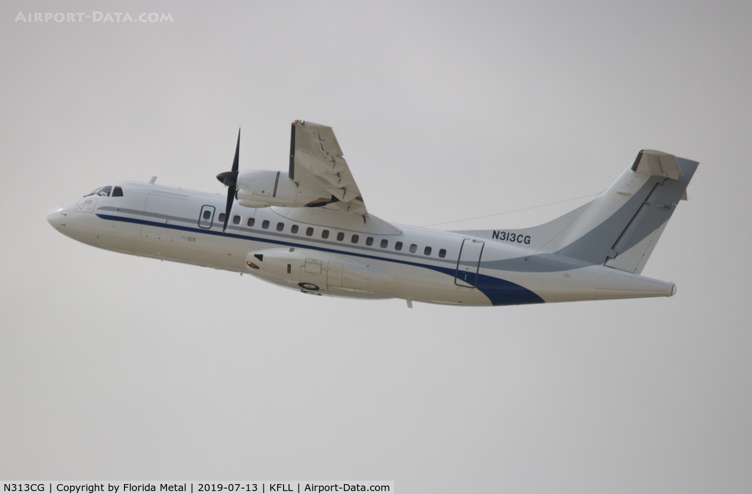 N313CG, 1993 ATR 42-320 C/N 358, FLL 2019