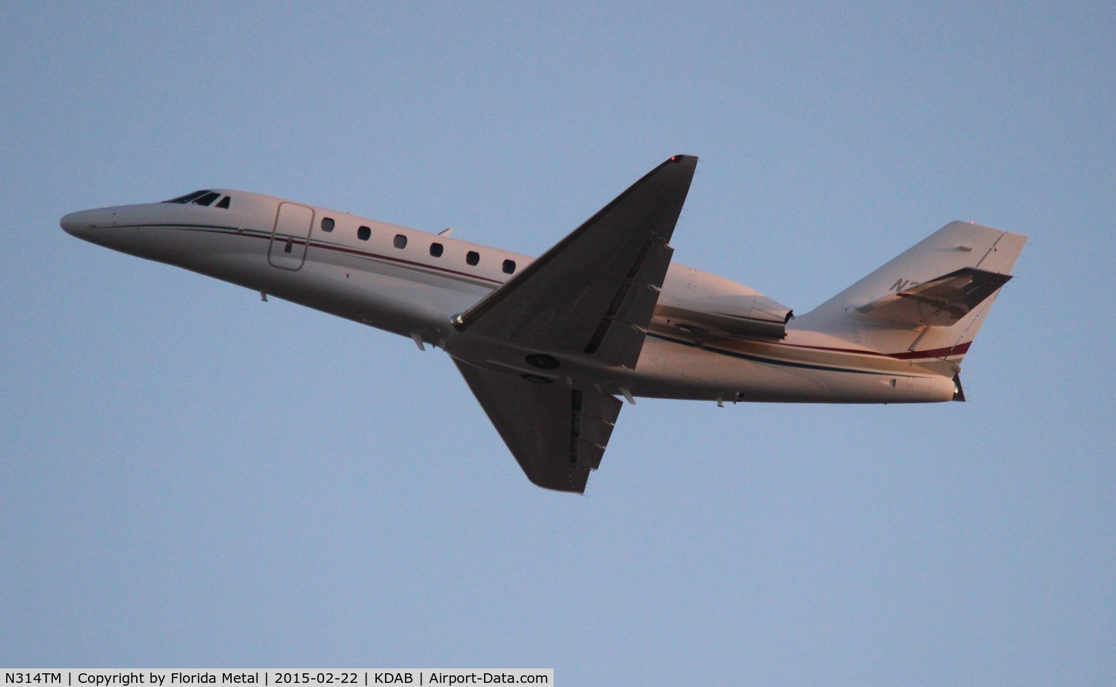 N314TM, 2014 Cessna 680 Citation Sovereign + C/N 680-0529, DAB 2015