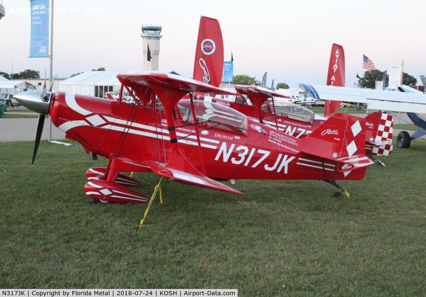 N317JK, 2008 Aviat Pitts S-2C Special C/N 6081, OSH 2018