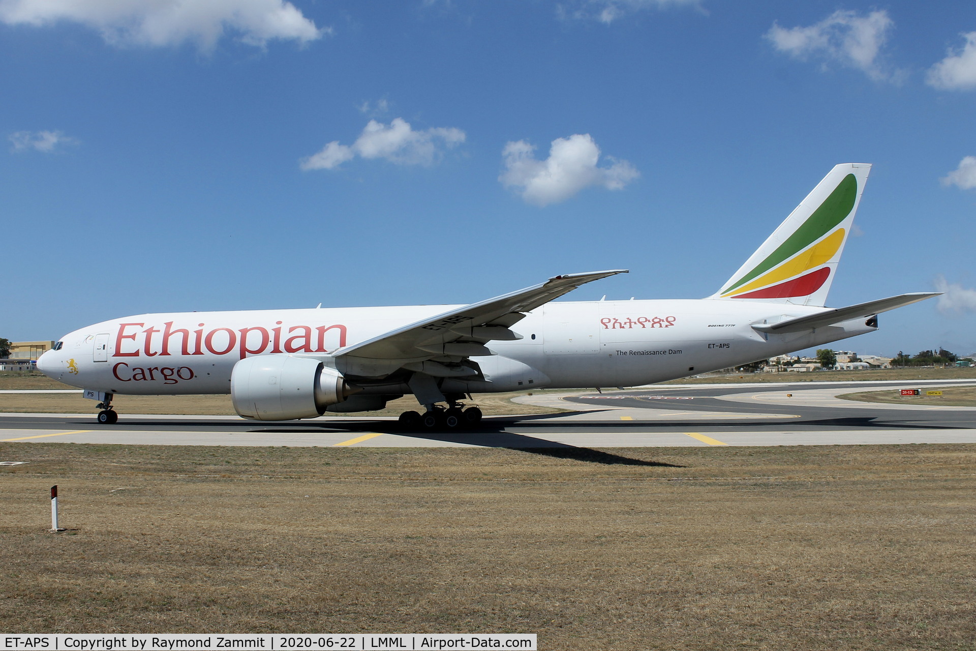 ET-APS, 2012 Boeing 777-F6N C/N 41846, B777 ET-APS Ethiopian Airlines