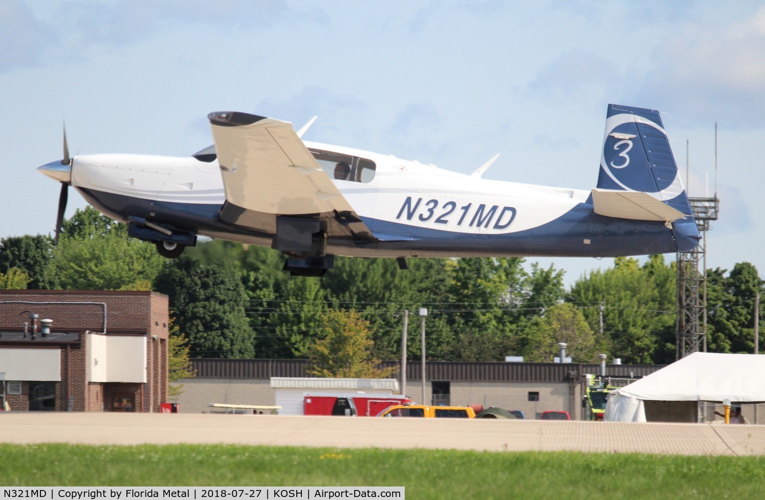 N321MD, 2006 Mooney M20R Ovation C/N 29-0470, OSH 2018