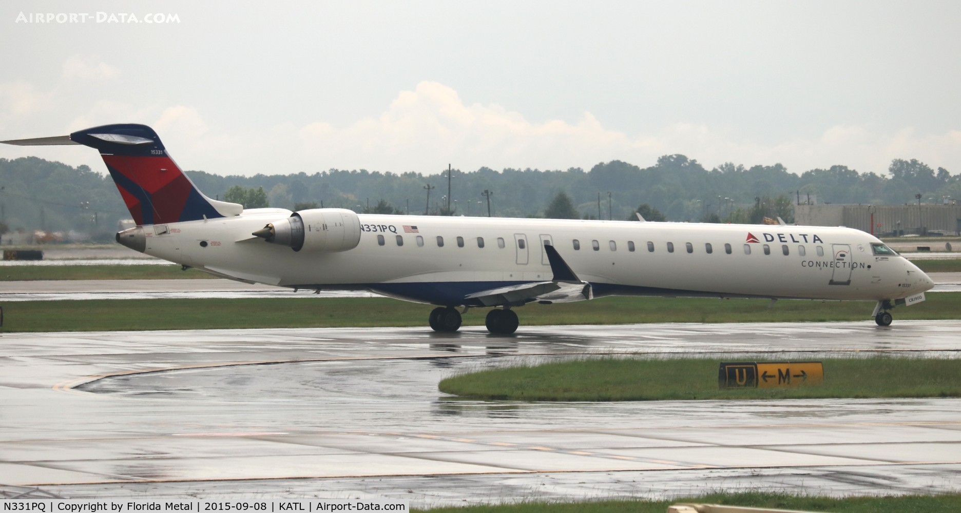 N331PQ, 2014 Bombardier CRJ-900LR (CL-600-2D24) C/N 15331, ATL 2015
