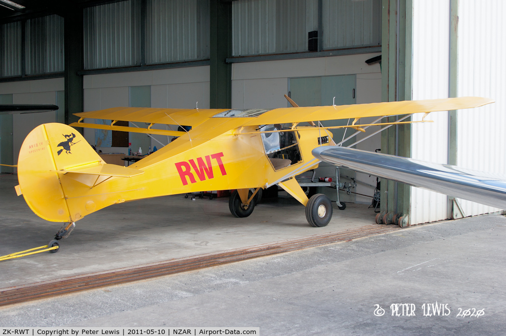 ZK-RWT, Avid Speedwing Mark IV C/N 782, K B Smith, Manukau City