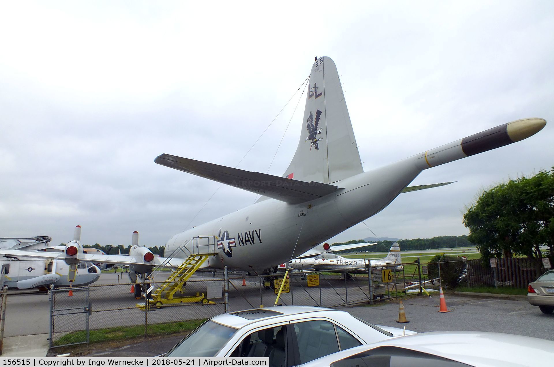 156515, 1969 Lockheed P-3C CDU Orion C/N 285A-5509, Lockheed P-3C Orion at the Hickory Aviation Museum, Hickory NC