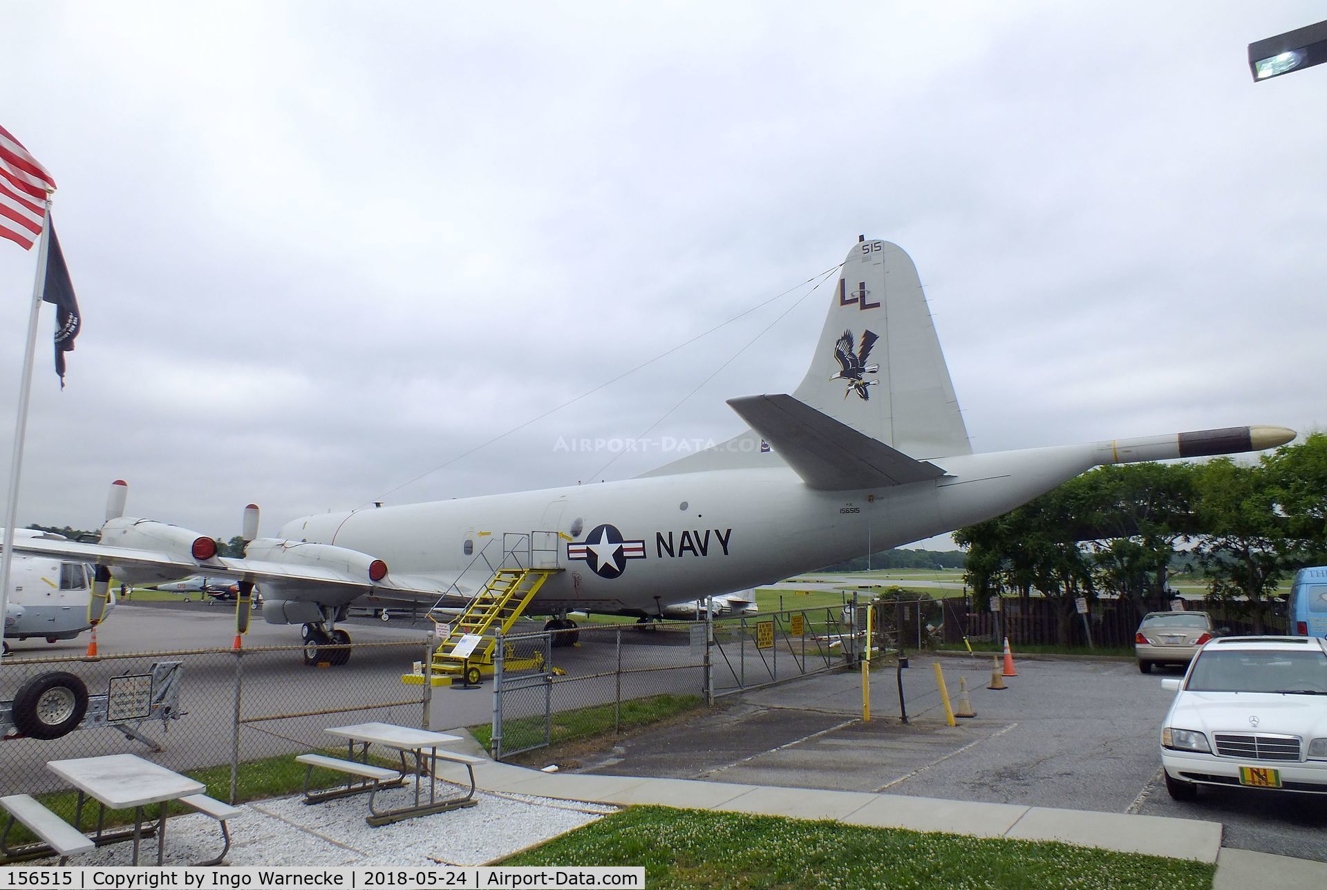 156515, 1969 Lockheed P-3C CDU Orion C/N 285A-5509, Lockheed P-3C Orion at the Hickory Aviation Museum, Hickory NC