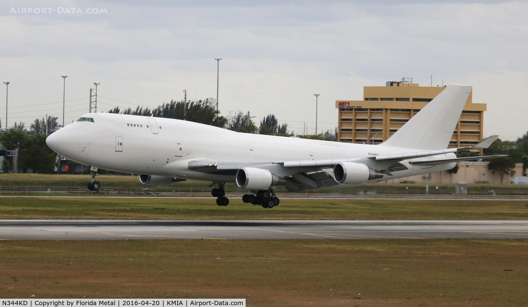 N344KD, 1992 Boeing 747-446BCF C/N 26344, MIA 2016
