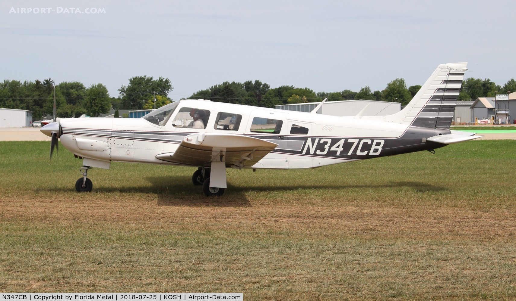 N347CB, 1976 Piper PA-32R-300 Cherokee Lance C/N 32R-7780002, OSH 2018