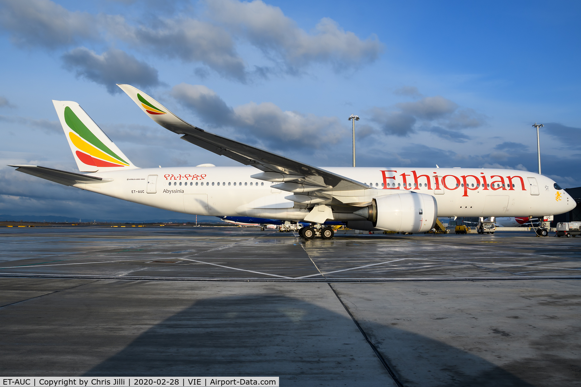 ET-AUC, 2017 Airbus A350-941 C/N 147, Ethiopian Airlines