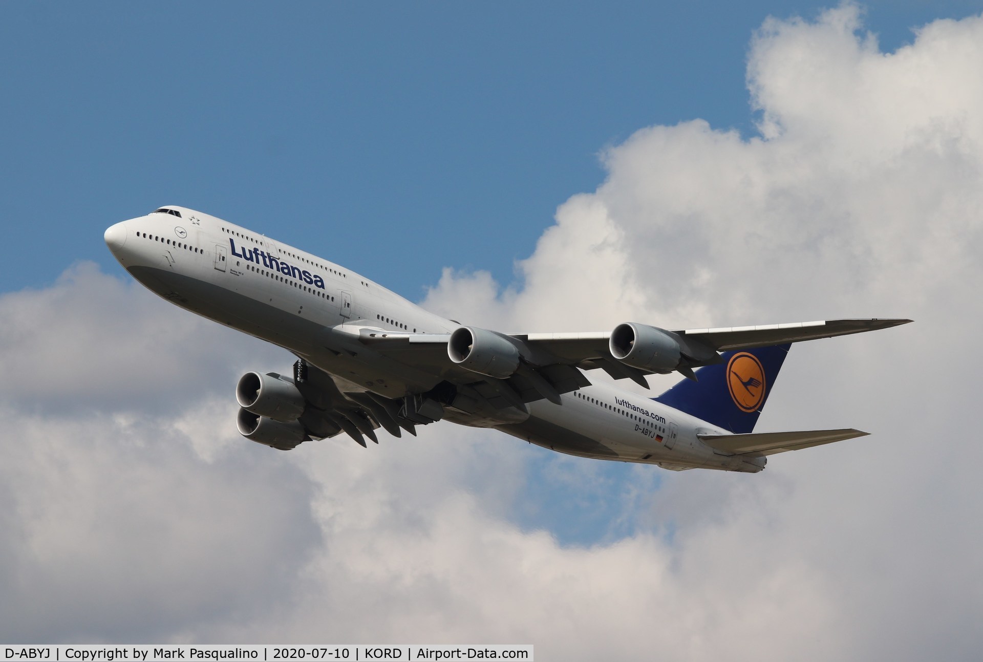 D-ABYJ, 2013 Boeing 747-830 C/N 37834, Boeing 747-830