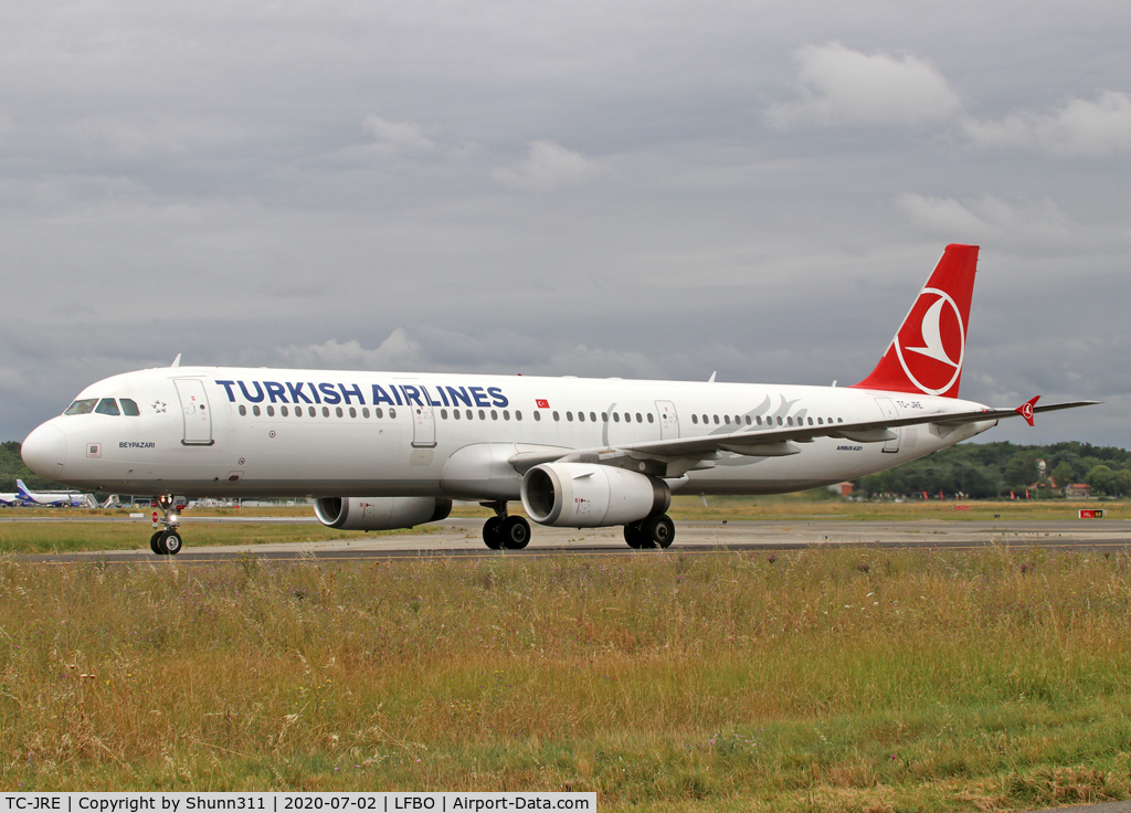 TC-JRE, 2007 Airbus A321-231 C/N 3126, Taxiing to the Terminal... Renamed as 'Beypazari'