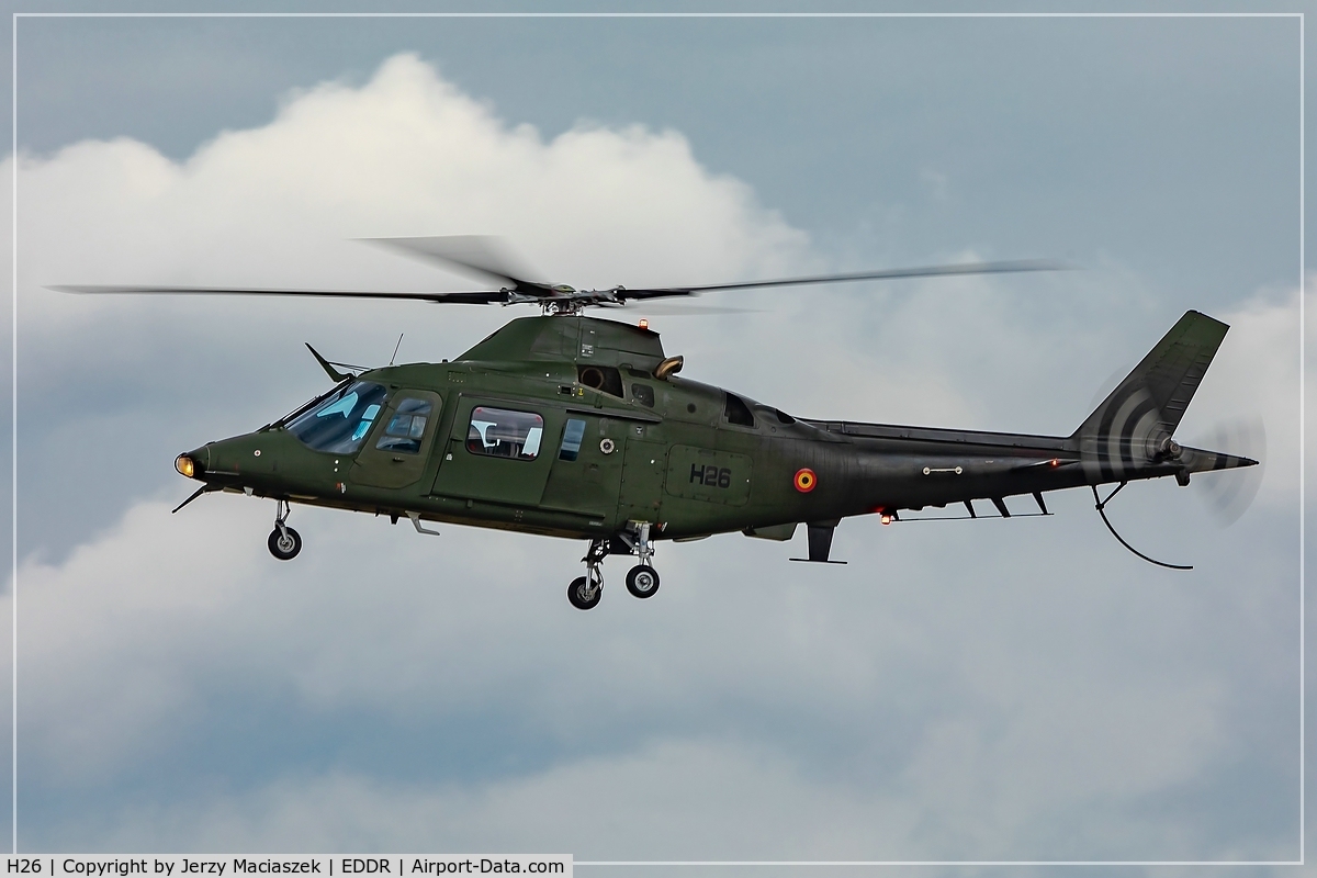 H26, Agusta A-109BA C/N 0326, Agusta A-109BA, c/n: 0326