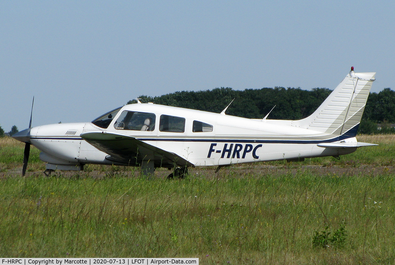 F-HRPC, 1978 Piper PA-28R-201T Cherokee Arrow III C/N 28R-7803280, Parked.