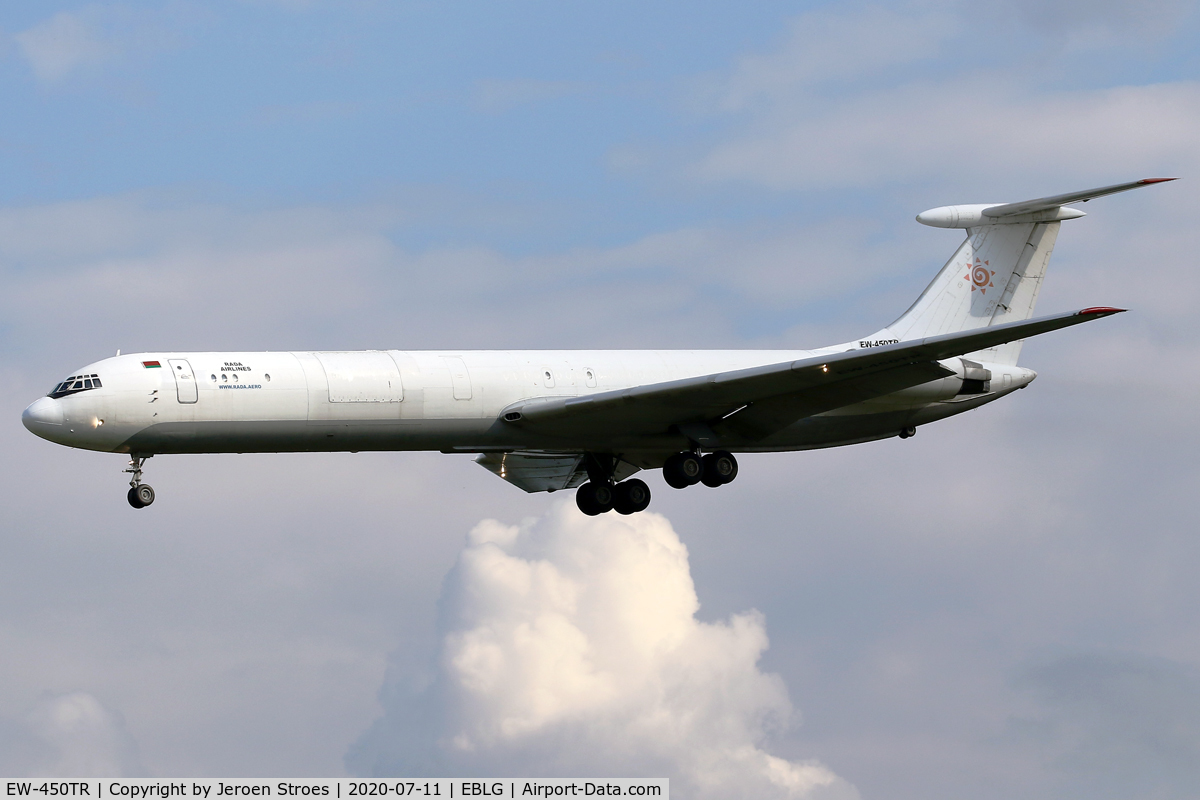 EW-450TR, 1985 Ilyushin Il-62MF C/N 4546257, eblg