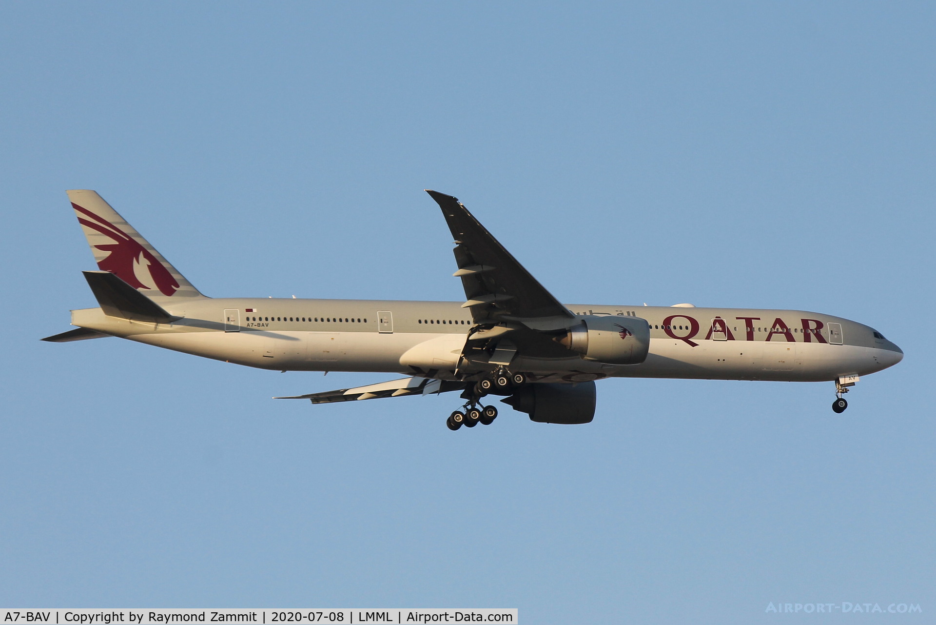 A7-BAV, 2014 Boeing 777-3DZ/ER C/N 41740, B777 A7-BAV Qatar Airways