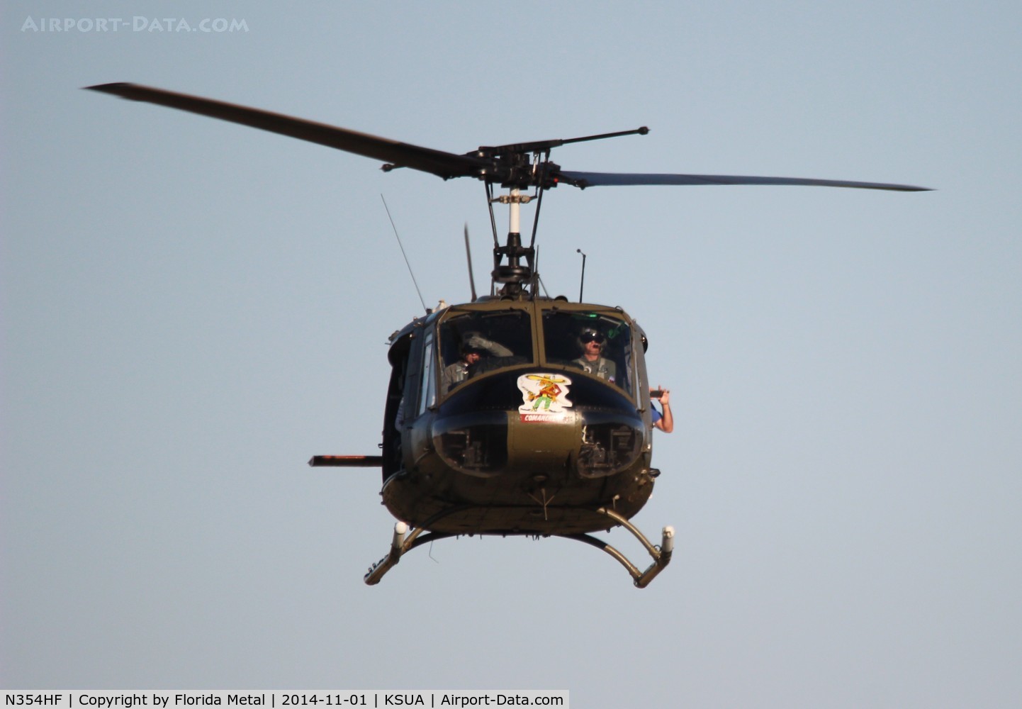 N354HF, 1964 Bell UH-1H Iroquois C/N 69-15354, Stuart 2014