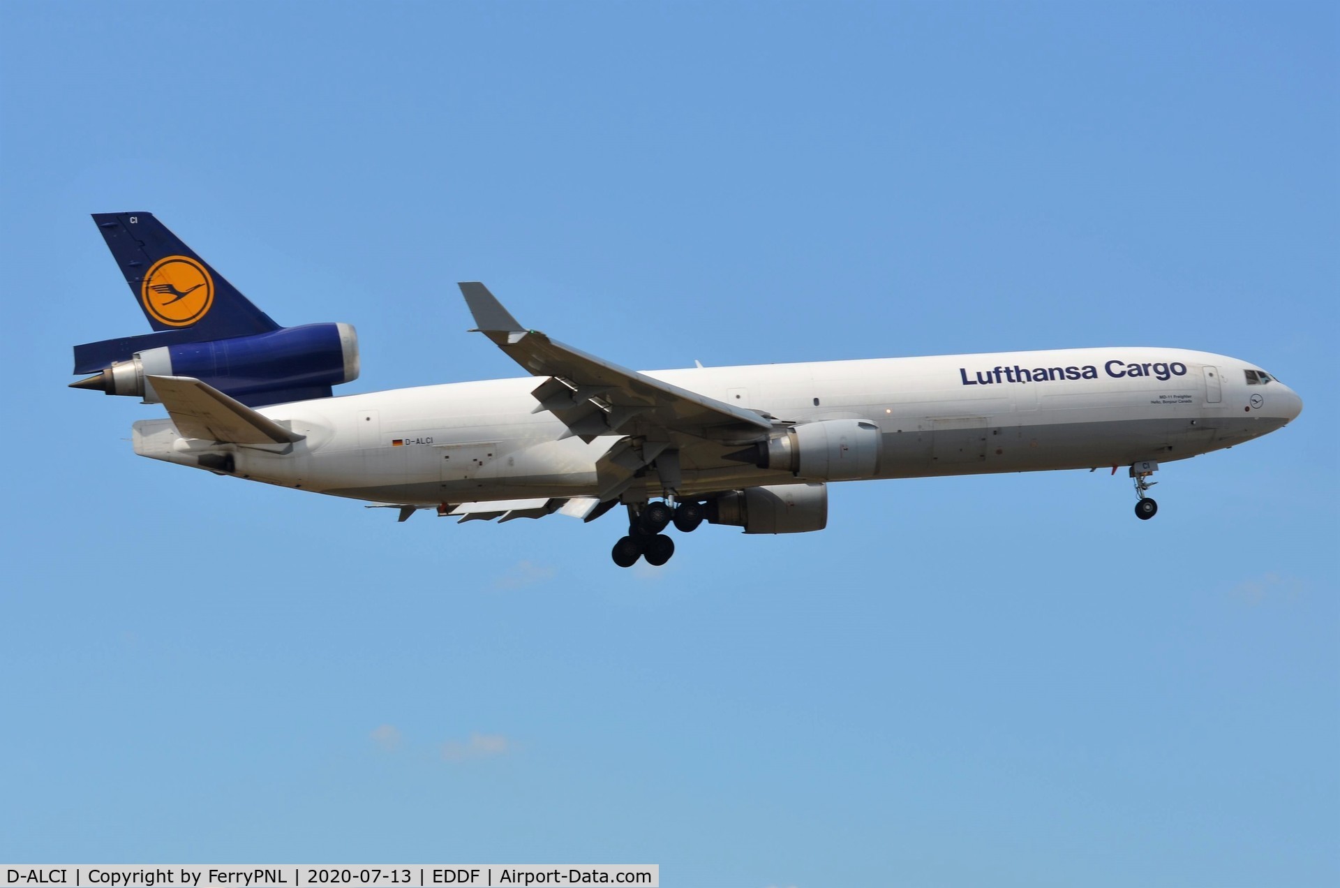 D-ALCI, 2000 McDonnell Douglas MD-11F C/N 48800, One of the last remaining LH Cargo MD11F's