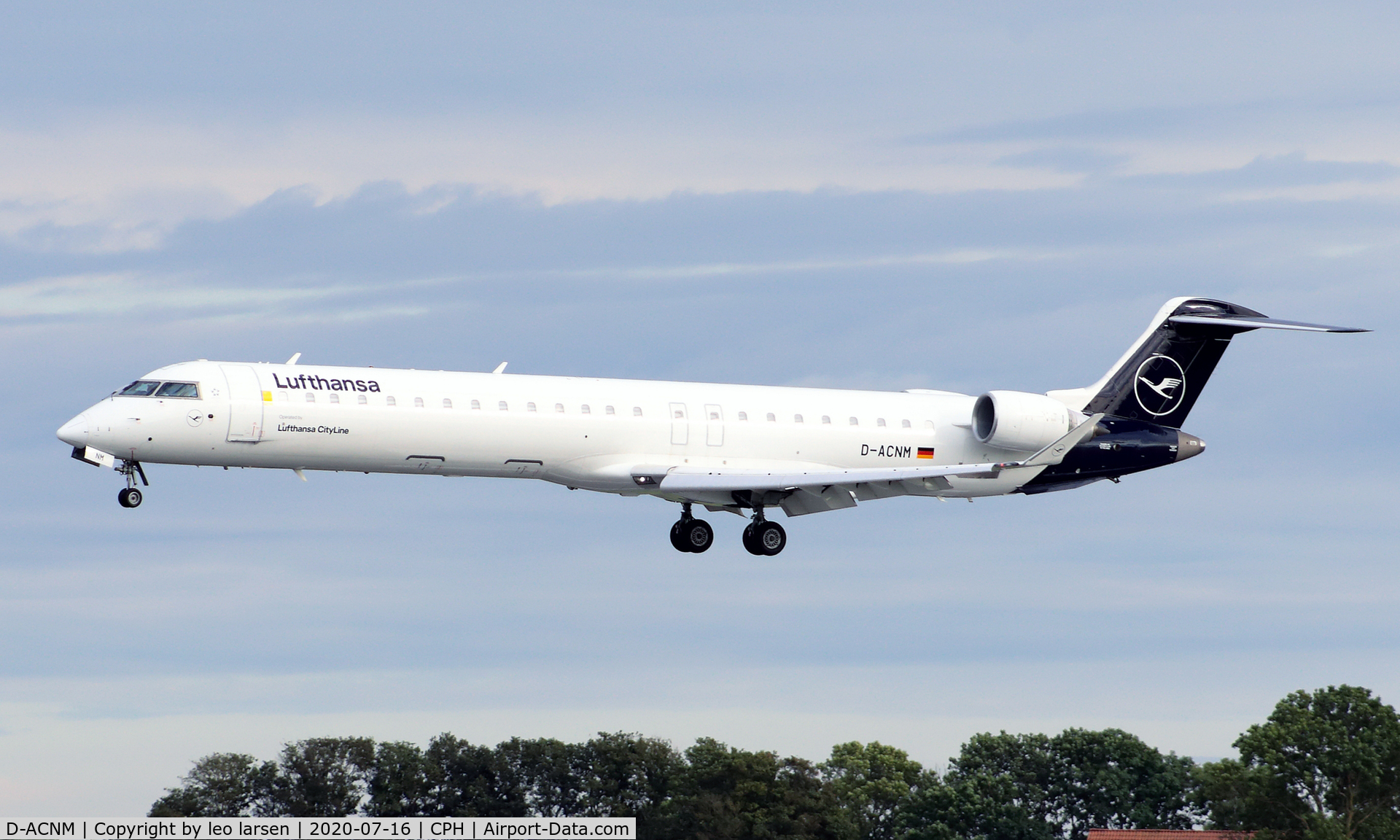 D-ACNM, 2010 Bombardier CRJ-900LR (CL-600-2D24) C/N 15253, Copenhagen 16.7.2020