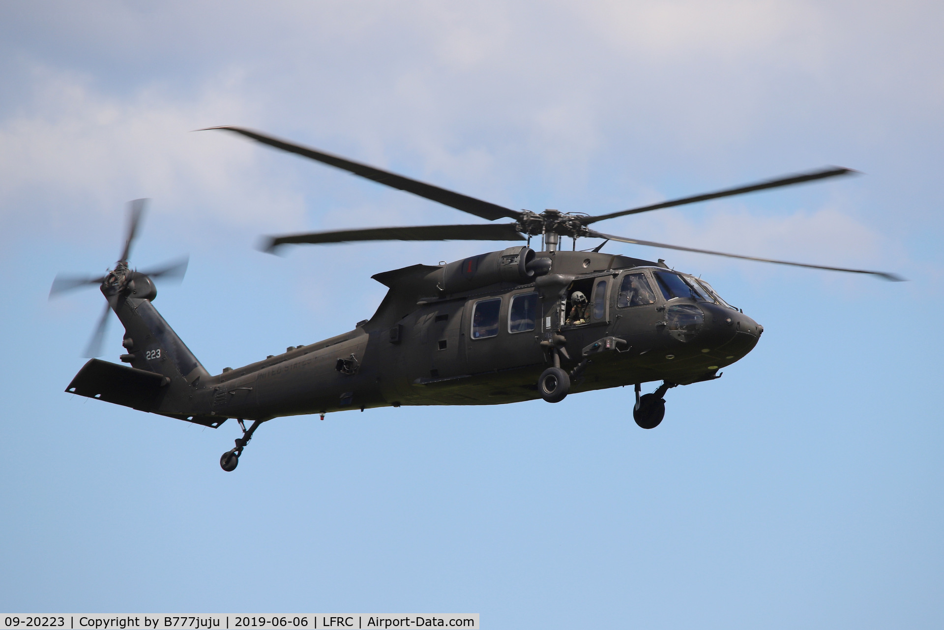 09-20223, Sikorsky UH-60M Black Hawk C/N Not found 09-20223, for 75 D-Day anniversary