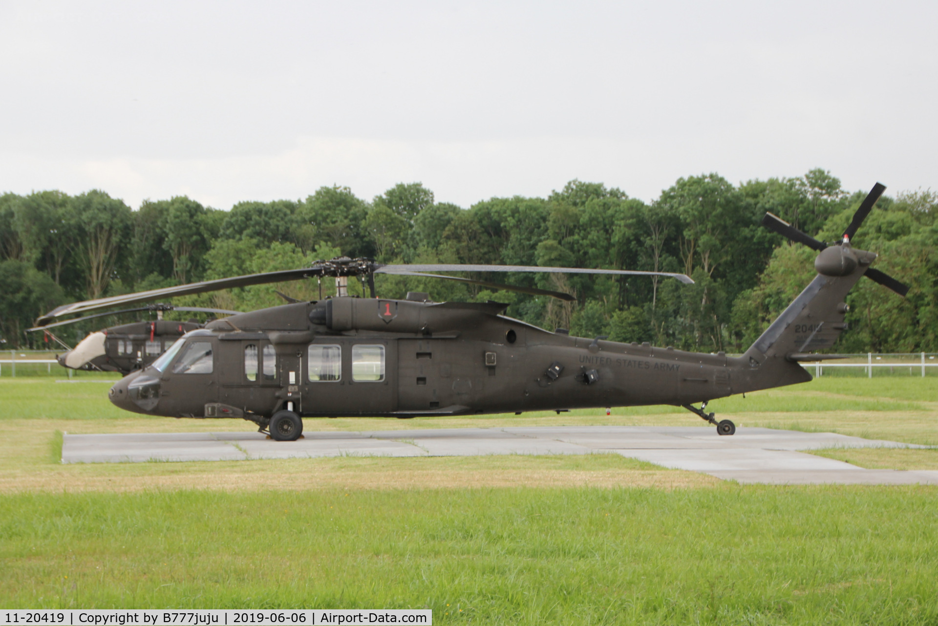 11-20419, Sikorsky UH-60M Black Hawk C/N Not found 11-20419, for 75 D-Day anniversary
at Carentan