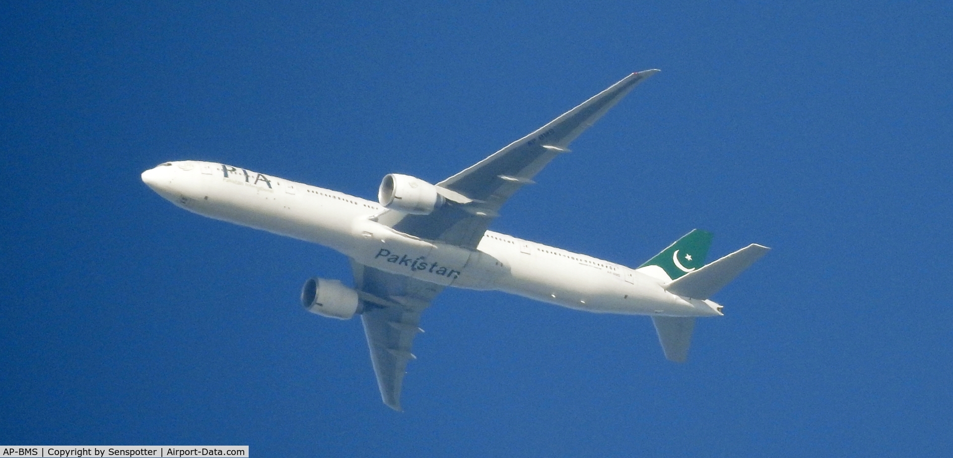 AP-BMS, 2009 Boeing 777-3Q8/ER C/N 35782, Boeing 777-3Q8-ER AP-BMS PIA Pakistan International Airlines