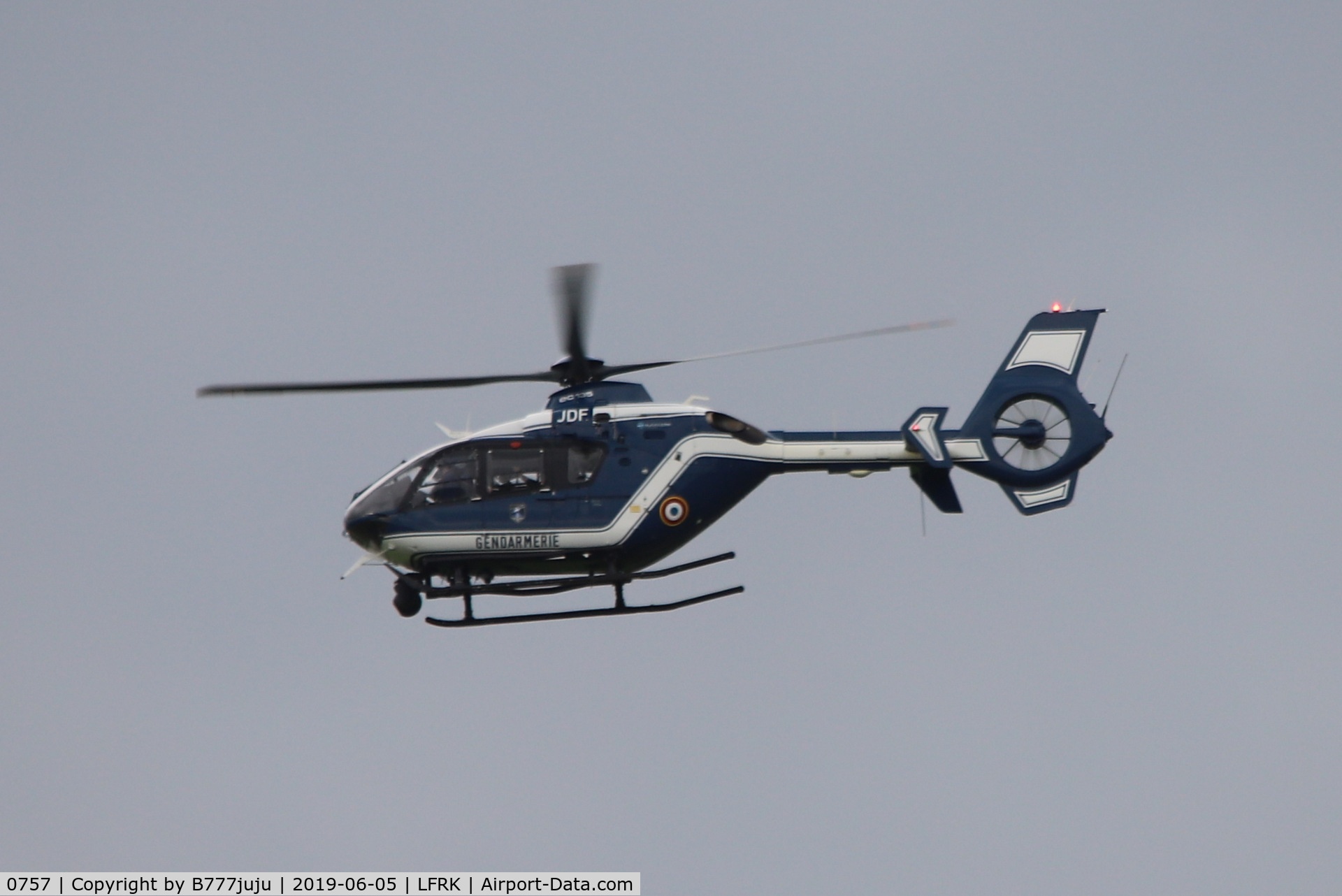 0757, 2009 Eurocopter EC-135T-2 C/N 0757, for 75 D-Day anniversary