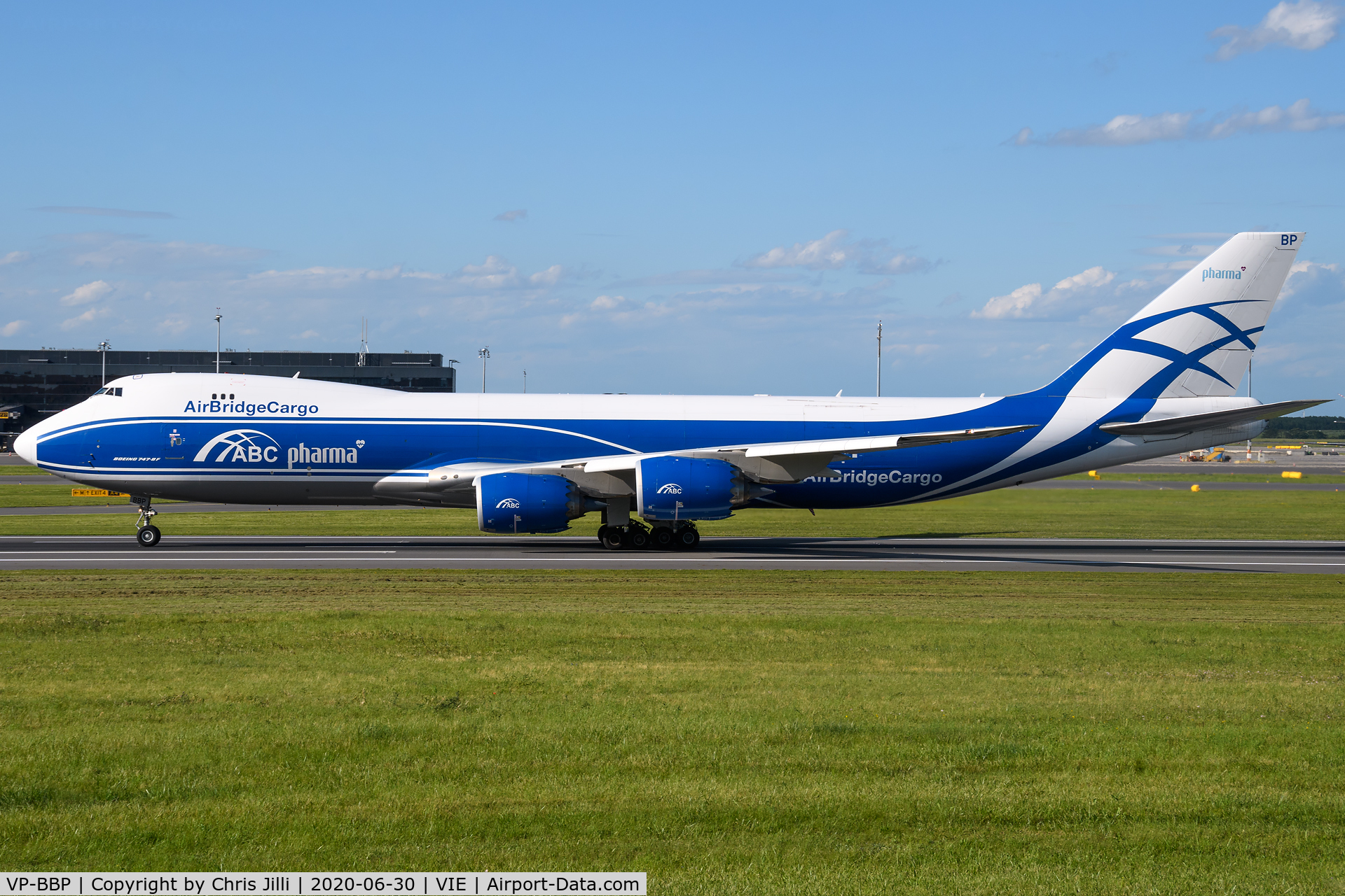 VP-BBP, 2017 Boeing 747-8F C/N 63695, AirBridge Cargo