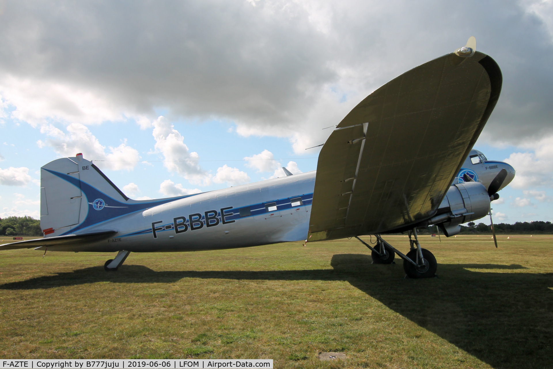 F-AZTE, 1943 Douglas C-47A-1-DL  Skytrain C/N 9172, for 75 D-Day anniversary