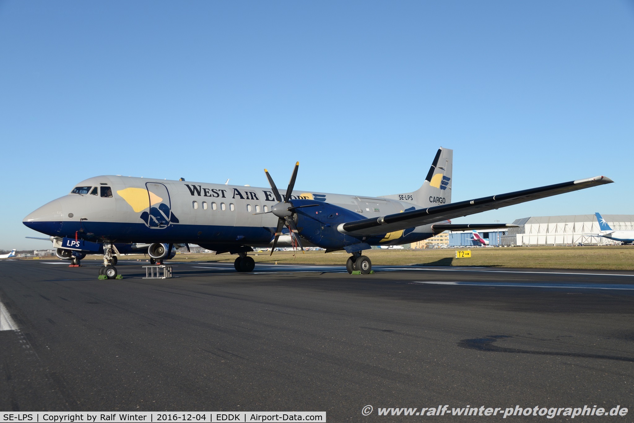 SE-LPS, 1991 British Aerospace ATP C/N 2043, British Aerospcae BAe ATP-FLFD - PT SWN West Air Sweden - 2043 - SE-LPS - 04.12.2016 - CGN