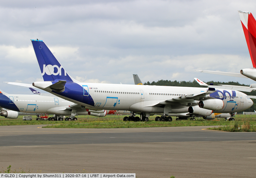 F-GLZO, 1998 Airbus A340-313X C/N 246, Stored @LDE... To be scrapped...