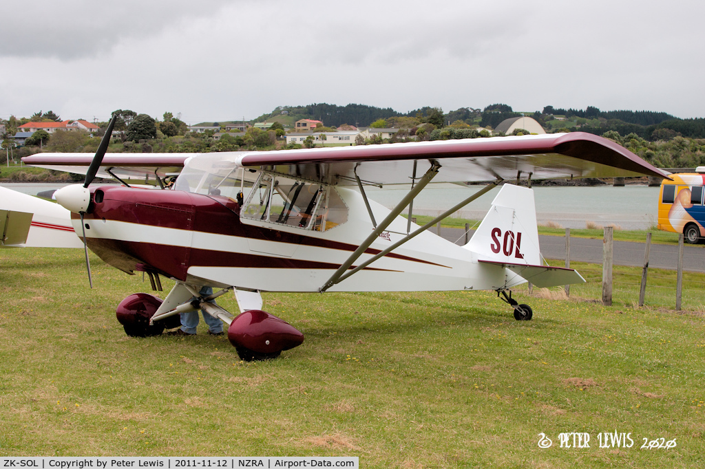 ZK-SOL, Fisher Dakota Hawk C/N DH-20, Gary R Mitchell, Auckland