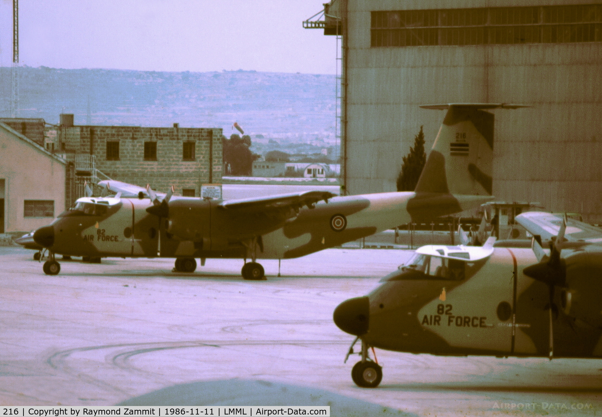 216, 1986 De Havilland Canada DHC-5D Buffalo C/N 124, DHC-5 216 Kenya Air Force