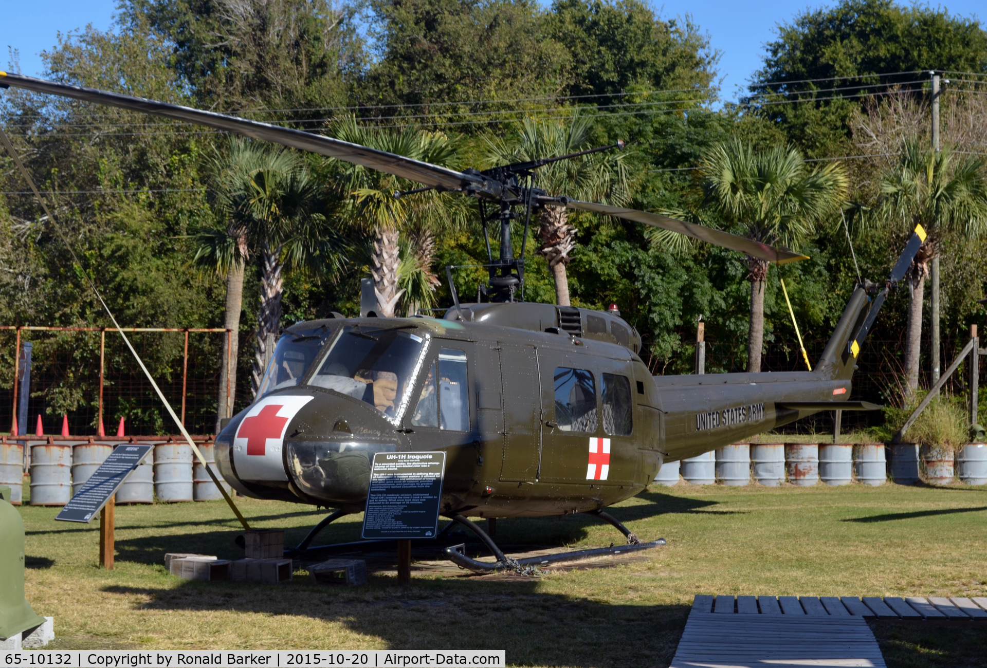 65-10132, 1965 Bell UH-1D Iroquois C/N 5176, UH-1N Vietnam Village Patriots Point