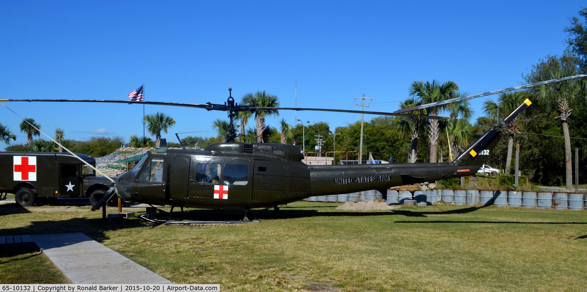65-10132, 1965 Bell UH-1D Iroquois C/N 5176, UH-1H  Vietnam Village Patriots Point