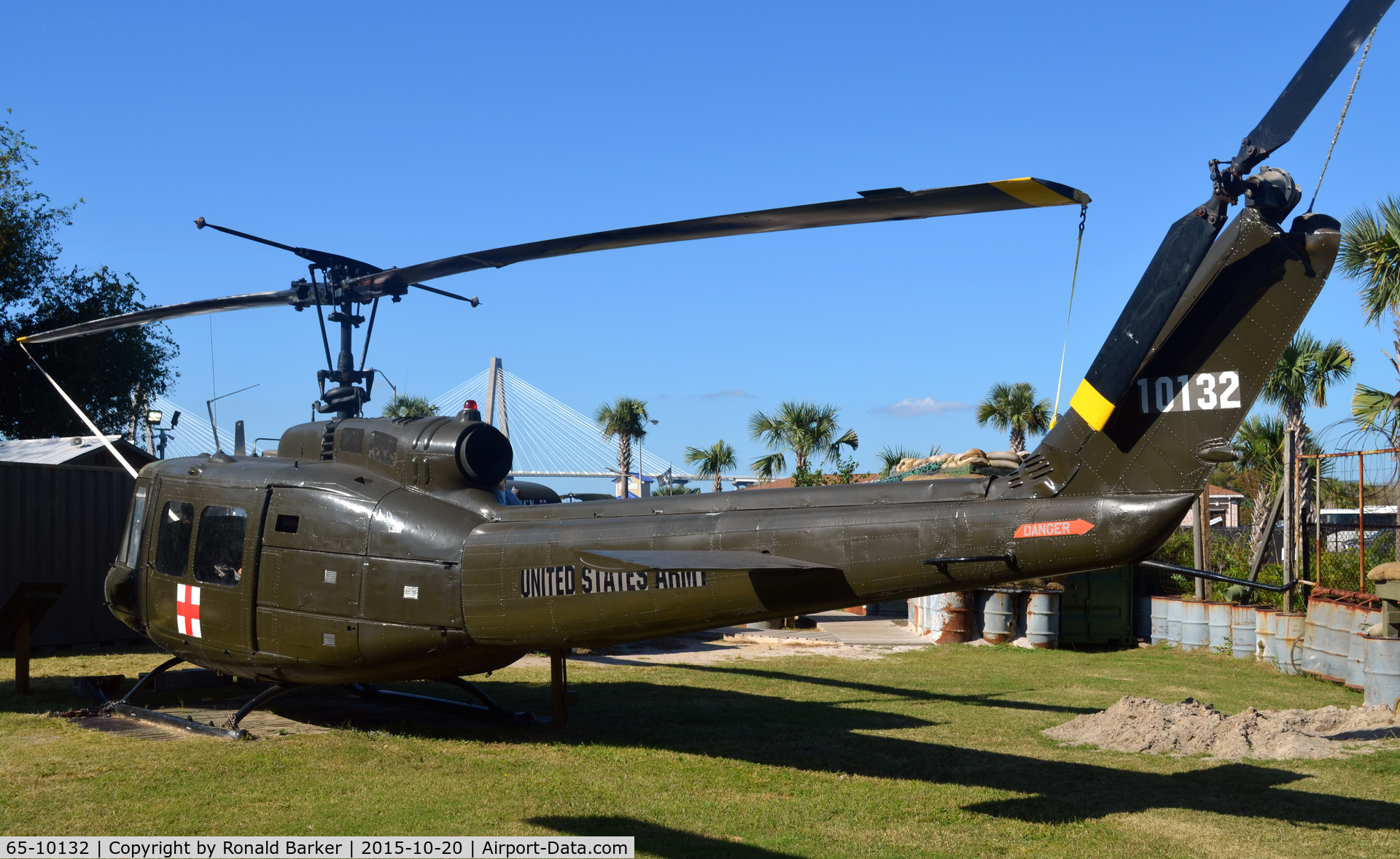 65-10132, 1965 Bell UH-1D Iroquois C/N 5176, UH-1H  Vietnam Village  Patriots Poiint